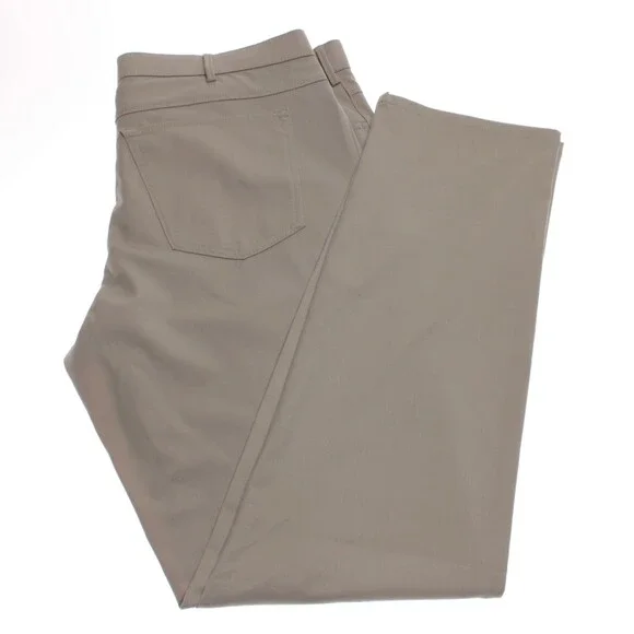 Meyer NWD 5 Pocket Jean Cut Pants Size 38 US Arizona Solid Beige Wool Blend